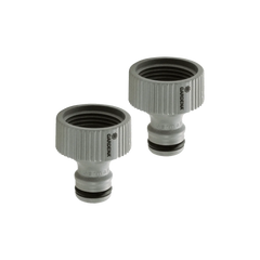 GARDENA Tap Connectors; 2 Pack